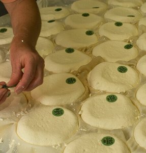 pose de la pastille reblochon