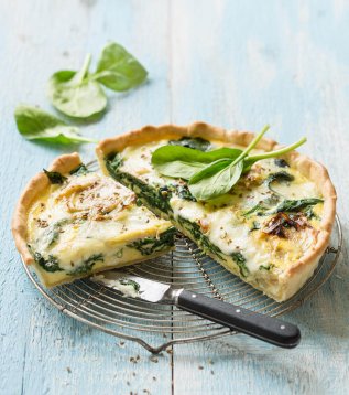 voir la recette Tarte au Reblochon, fenouil et épinards