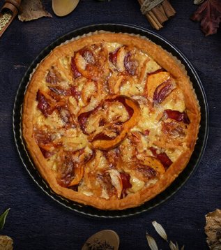 Recette tarte reblochon et patate douce