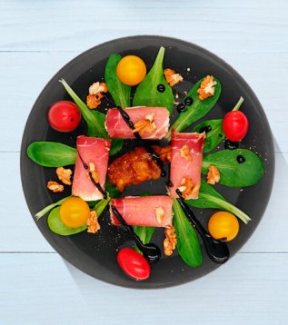 recette rouleaux Reblochon noix jambon cru