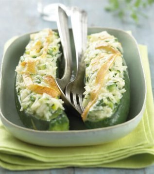 courgettes farcies au reblochon de savoie