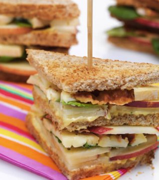 Club sandwich au Reblochon de Savoie