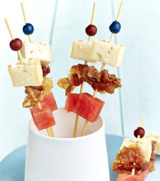 Brochette estivale au Reblochon de Savoie