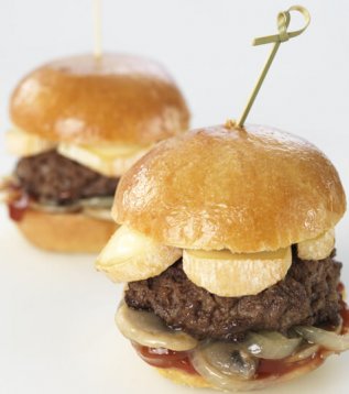 Mini burger au reblochon