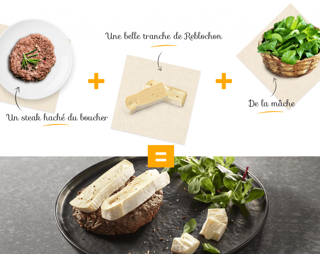 Steak-_-Reblochon - Reblochon