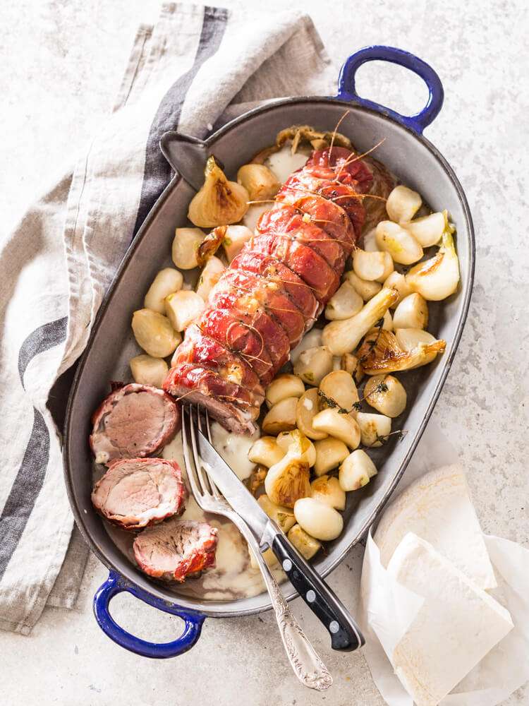 roti de porc au reblochon