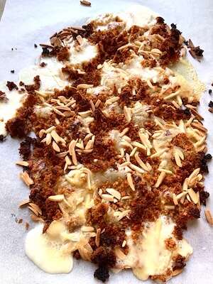 Fruits d'éte en crumble